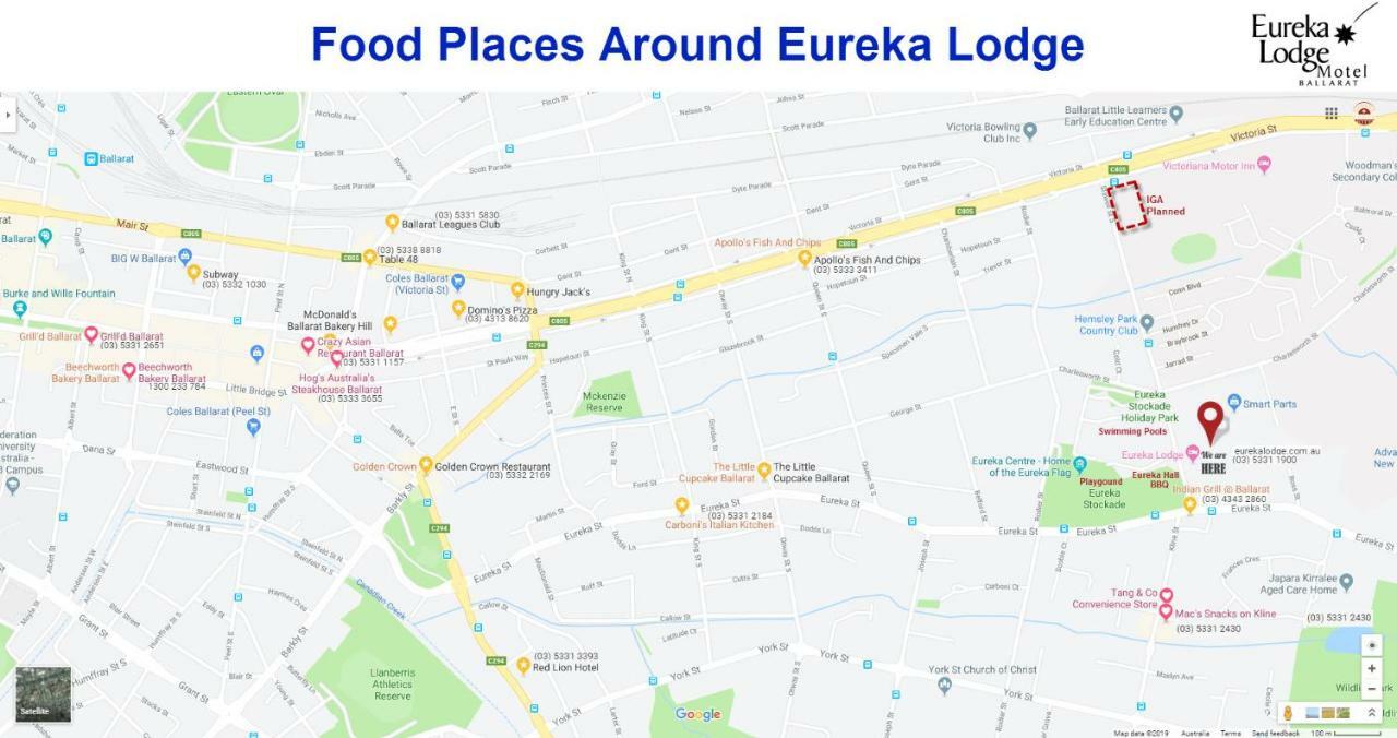 Ballarat Eureka Lodge Motel Екстер'єр фото